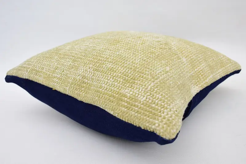 14x14 Beige Pillow Cover, Aesthetic Pillow Cover, Cushion, Turkish Pillow, Pillow for Couch, Antique Pillows, Cozy Throw Cushion, Seat Pillow Sham - 6