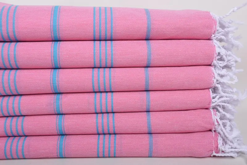 Wedding Gift, Personalize Gift, Gym Towel, Spa Towel, Bridal Shower Favors, Turkish bath towel, Gift For The Home Decor, 70x40 Cotton Striped Towel - 3