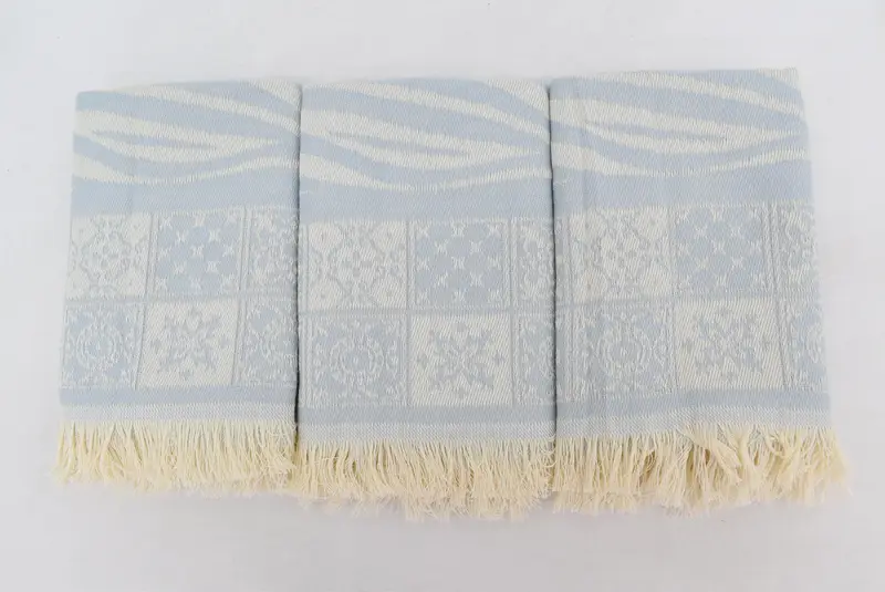 28x20 Cotton Striped Towel, Personalized Dish Towel, Monogram Kitchen Towel, Organic Tea Towel, Personalized Gift, Personalized Bridesmaid Gift - 5
