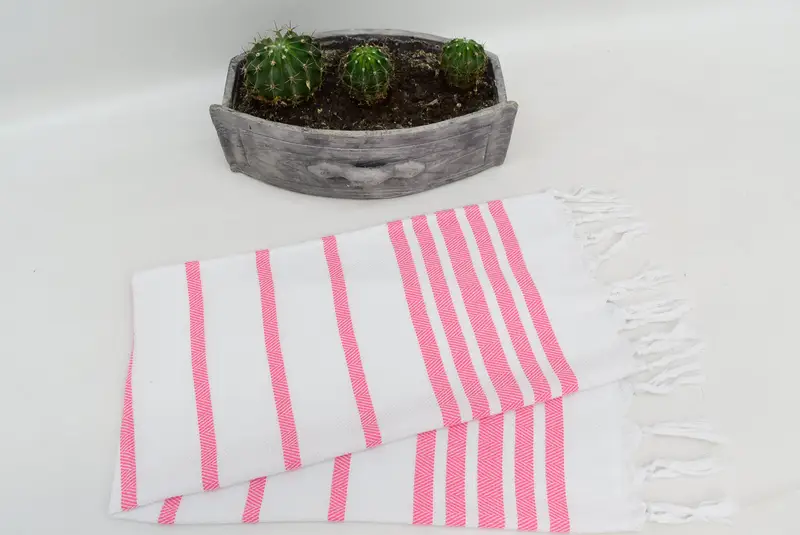 Gasttuch, Hauswärmegeschenk, Brautduschengeschenk, personalisierte Geschenke, Küchentuch, türkisches Geschirrtuch, 36x24 Baumwoll -Fischgrätenhandtuch - 8