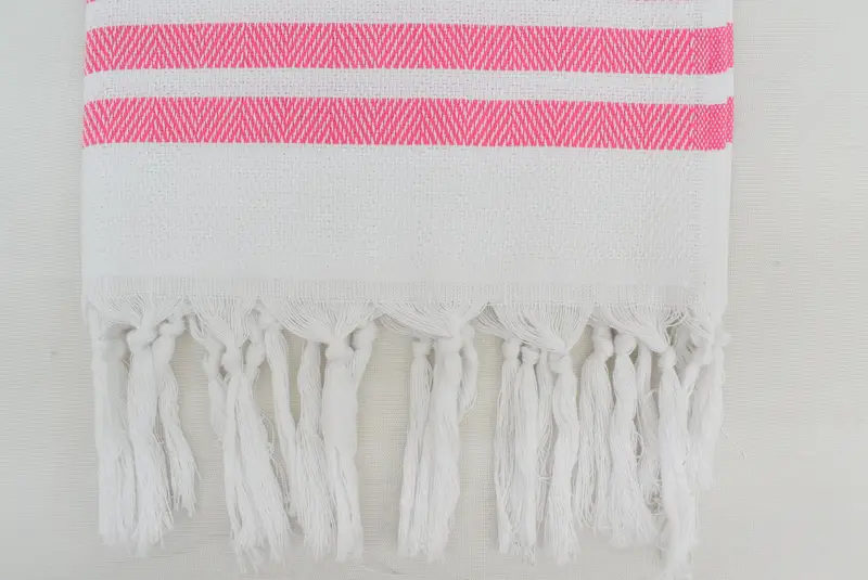 Gasttuch, Hauswärmegeschenk, Brautduschengeschenk, personalisierte Geschenke, Küchentuch, türkisches Geschirrtuch, 36x24 Baumwoll -Fischgrätenhandtuch - 6
