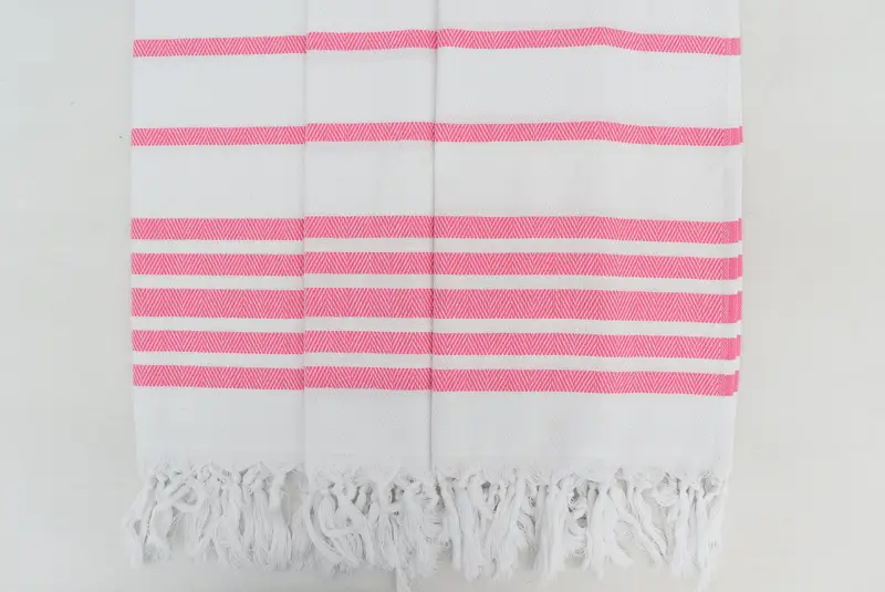 Gasttuch, Hauswärmegeschenk, Brautduschengeschenk, personalisierte Geschenke, Küchentuch, türkisches Geschirrtuch, 36x24 Baumwoll -Fischgrätenhandtuch - 5