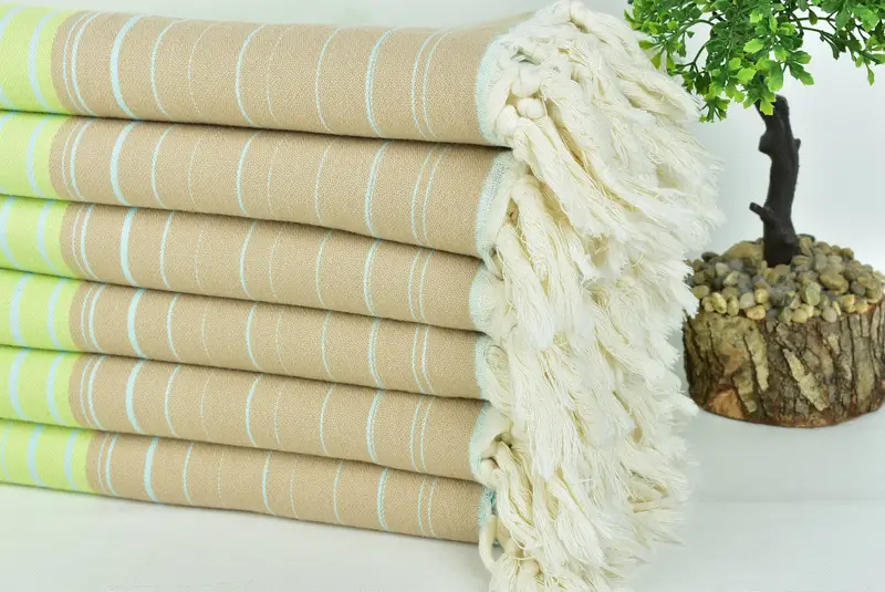 Bachelorette Party Gifts For Bride, Christmas Favors, 70x40 Cotton Striped Towel, Personalized Gifts, Gym Towel, Turkish hand towel, Beach towel - 3