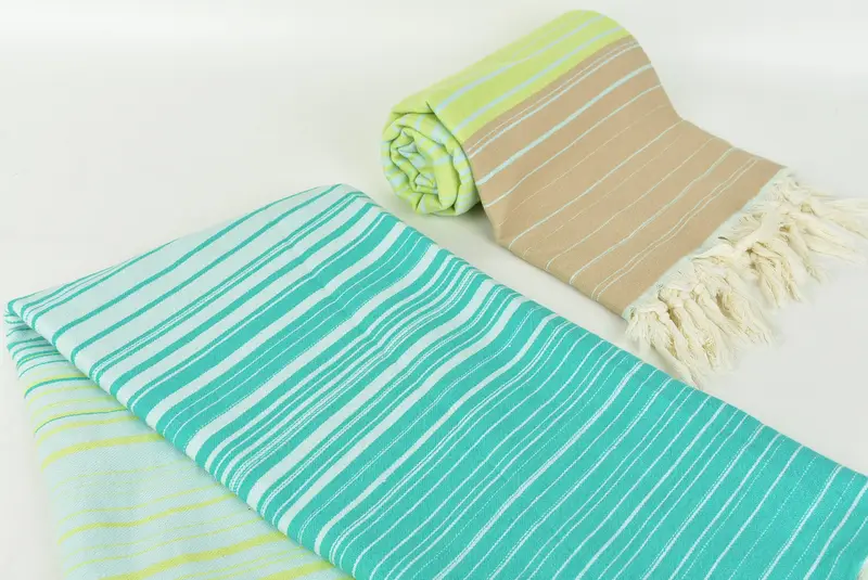 Bachelorette Party Gifts For Bride, Christmas Favors, 70x40 Cotton Striped Towel, Personalized Gifts, Gym Towel, Turkish hand towel, Beach towel - 7