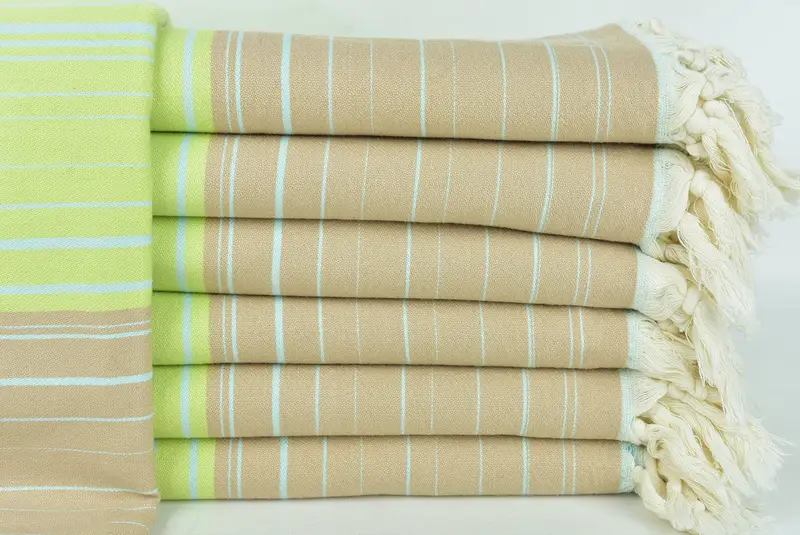 Bachelorette Party Gifts For Bride, Christmas Favors, 70x40 Cotton Striped Towel, Personalized Gifts, Gym Towel, Turkish hand towel, Beach towel - 1