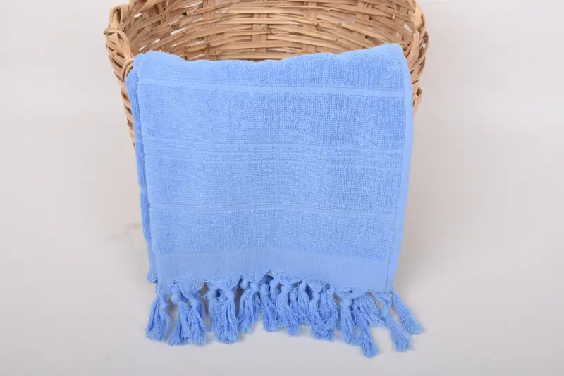 40x18 Cotton Striped Terry Towel, Personalized Dish Towel, Custom Turkish Towel, Bride Gift, Monogrammed Hand Towel, Turkish Towel Hand Towel - 5