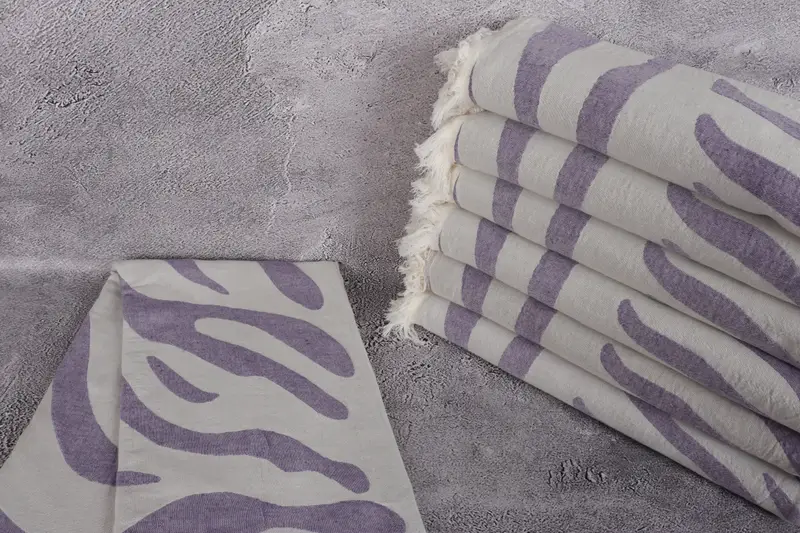 Eco-Friendly Turkish Towel, 70x40 Cotton Patterned Towel, Personalized Gifts, Gift For Mom, Personalized Towel, Quick-dry peshtemal, Peshtemal Towel - 3