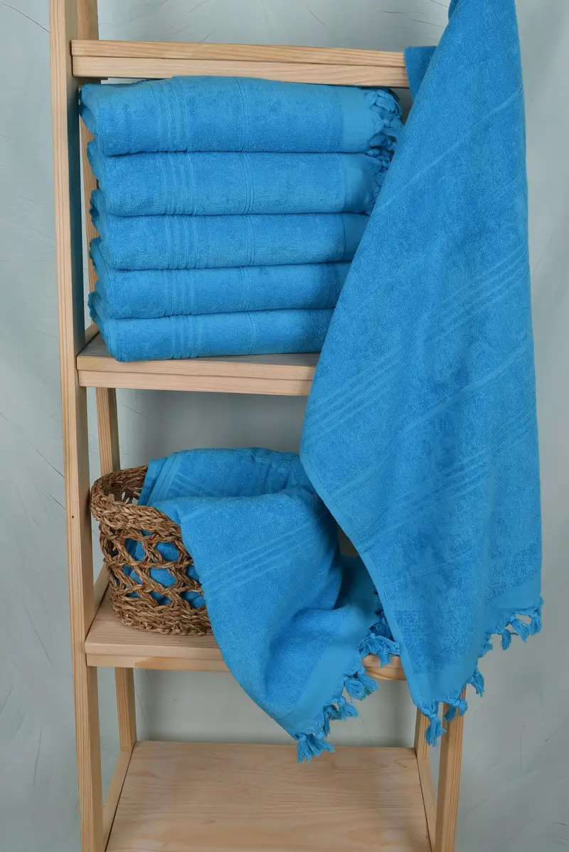 Gift For Him, 70x36 Cotton Striped Terry Towel, Valentines Day Gift, Turkish bath towel, Bachelorette Party Gifts For Bride, Bath towel, Yoga Towel - 3