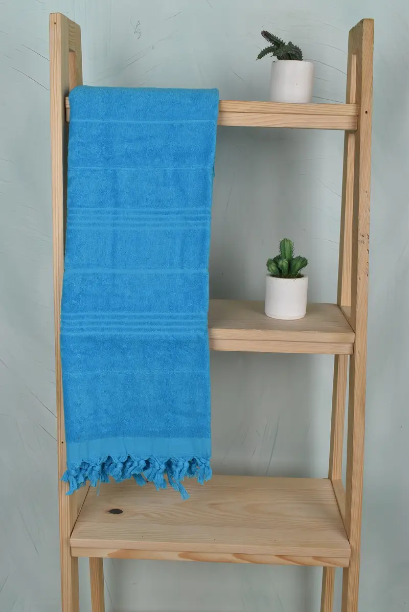 Gift For Him, 70x36 Cotton Striped Terry Towel, Valentines Day Gift, Turkish bath towel, Bachelorette Party Gifts For Bride, Bath towel, Yoga Towel - 8