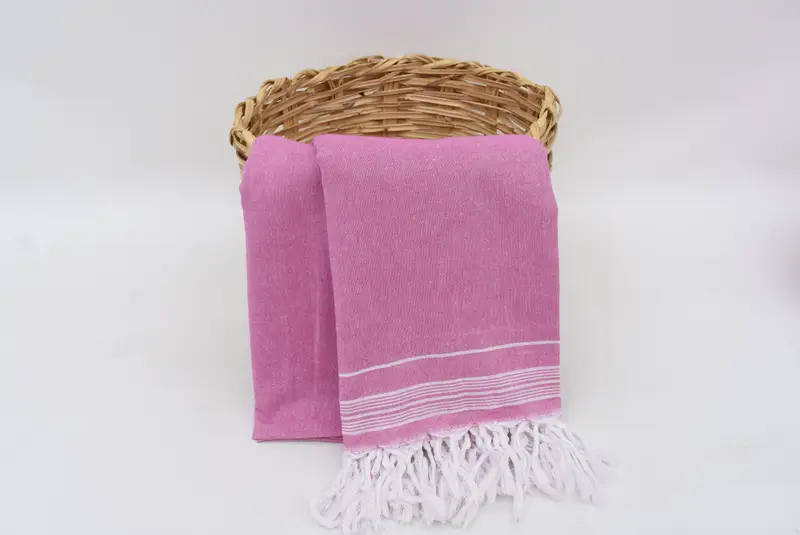 Manta personalizada, manta tejida, regalo de San Valentín, toalla a rayas de algodón 92x56, Tema de playa Bachelorette Fiest, Favores de despedida de soltera - 11
