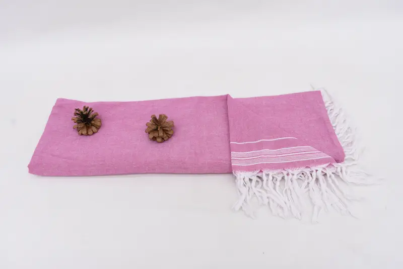 Manta personalizada, manta tejida, regalo de San Valentín, toalla a rayas de algodón 92x56, Tema de playa Bachelorette Fiest, Favores de despedida de soltera - 16