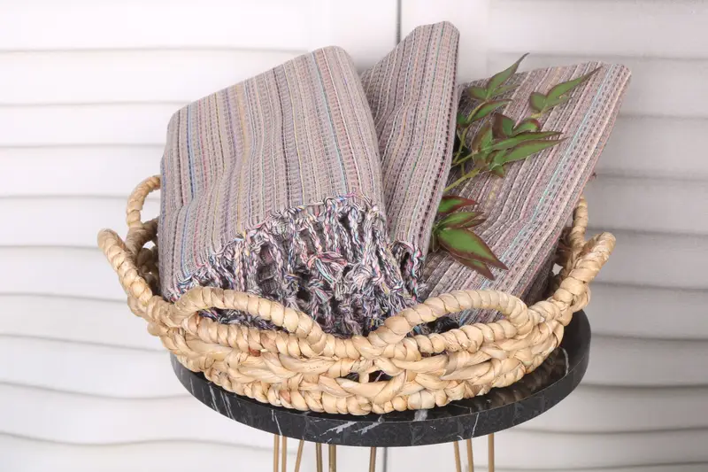 Turkish bath towel, Pool Towels, Summer Gift, 70x40 Cotton Geometric Towel, Gift For Coworker, Personalized Turkish Towel, Beach Towel Personalized - 5