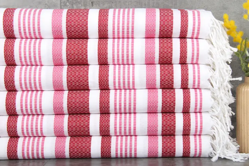 Summer Towel, Custom Beach Towel, Bachelor Bachelorette Party Favors, Bachelorette Party Decorations, Bathroom Towel, 70x40 Cotton Striped Towel - 1