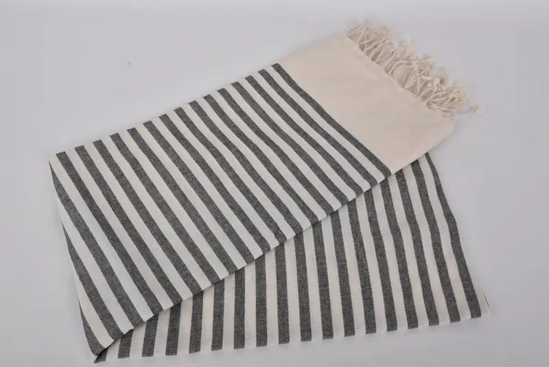Custom Towel, Bridesmaid Gift Towel, Wedding Gifts Towel, Xmas Gifts, Custom Wedding Towel, Turkish Towel Monogram, 70x40 Cotton Striped Towel - 4