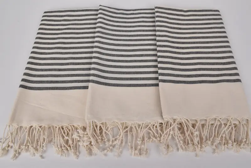 Custom Towel, Bridesmaid Gift Towel, Wedding Gifts Towel, Xmas Gifts, Custom Wedding Towel, Turkish Towel Monogram, 70x40 Cotton Striped Towel - 7