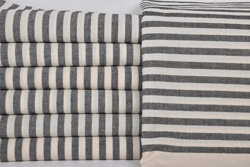 Custom Towel, Bridesmaid Gift Towel, Wedding Gifts Towel, Xmas Gifts, Custom Wedding Towel, Turkish Towel Monogram, 70x40 Cotton Striped Towel - 1