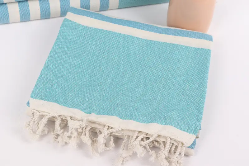 Best Friend Gift, Gym Towel, Traditional Turkish peshtemal for hammam, Peshtemal Towel, Sand-free towel, 70x40 Cotton Striped Towel, Halloween Gifts - 5