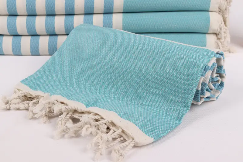 Best Friend Gift, Gym Towel, Traditional Turkish peshtemal for hammam, Peshtemal Towel, Sand-free towel, 70x40 Cotton Striped Towel, Halloween Gifts - 4
