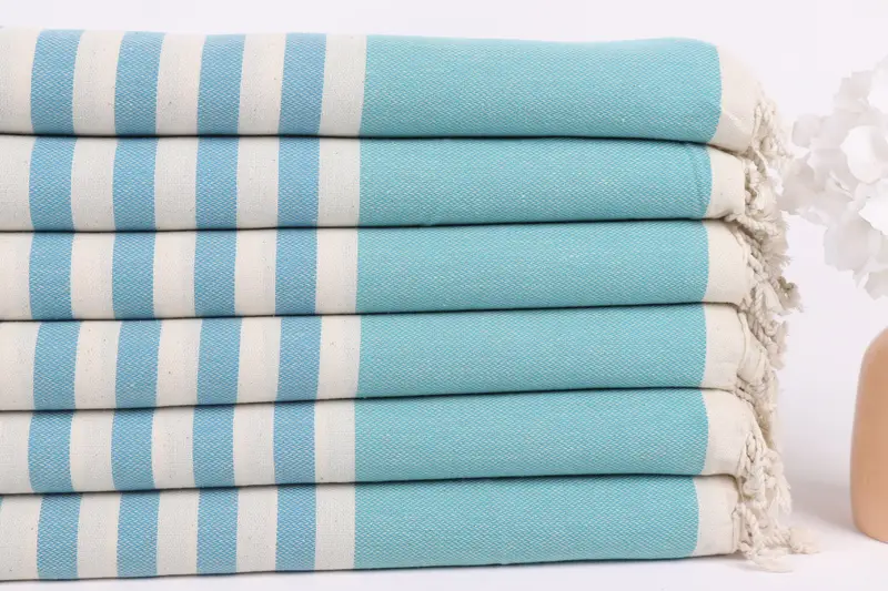 Best Friend Gift, Gym Towel, Traditional Turkish peshtemal for hammam, Peshtemal Towel, Sand-free towel, 70x40 Cotton Striped Towel, Halloween Gifts - 3