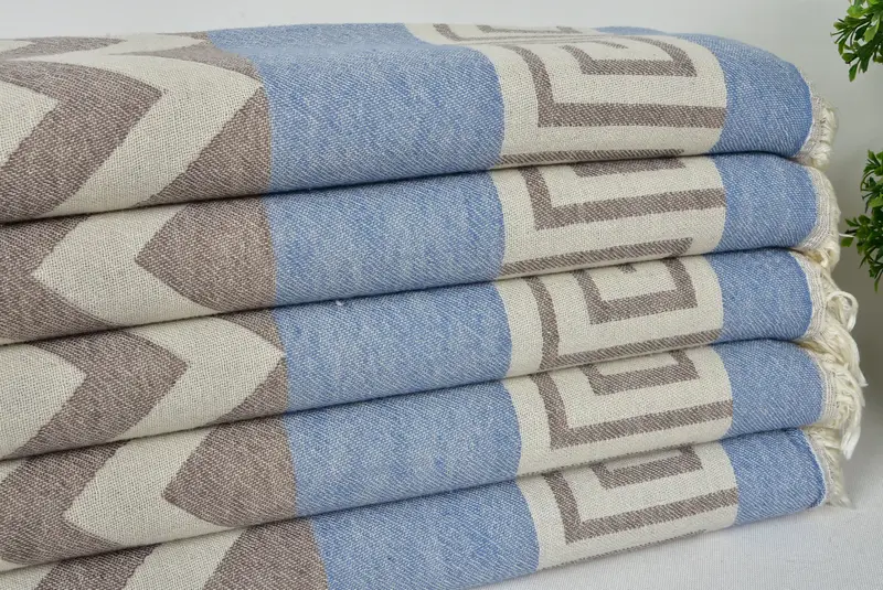 Nedime hediyeleri, kız gezisi parti lehine, kişiselleştirilmiş düğün hediyesi, düğün duş hediyesi, 70x36 pamuk geometrik havlu, spa havlu, kişiselleştirilmiş hediyeler - 3