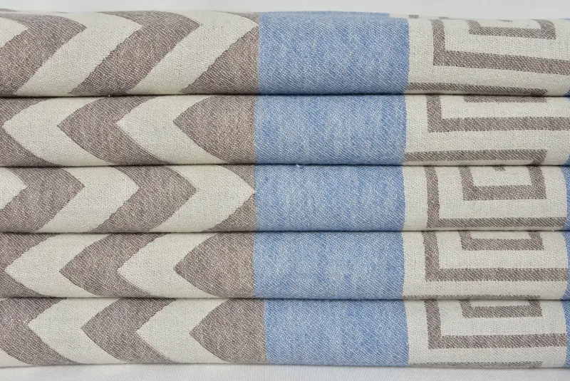 Nedime hediyeleri, kız gezisi parti lehine, kişiselleştirilmiş düğün hediyesi, düğün duş hediyesi, 70x36 pamuk geometrik havlu, spa havlu, kişiselleştirilmiş hediyeler - 2