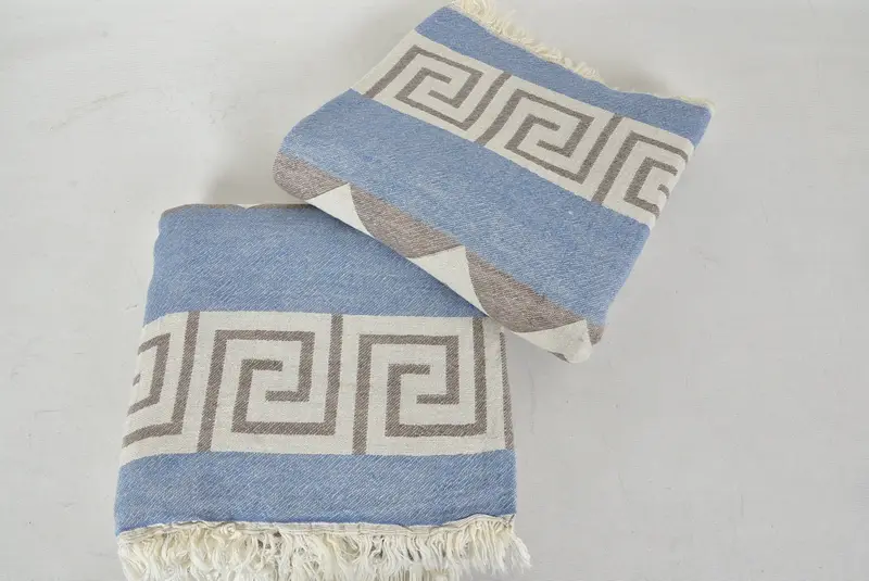 Nedime hediyeleri, kız gezisi parti lehine, kişiselleştirilmiş düğün hediyesi, düğün duş hediyesi, 70x36 pamuk geometrik havlu, spa havlu, kişiselleştirilmiş hediyeler - 6