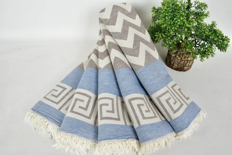 Nedime hediyeleri, kız gezisi parti lehine, kişiselleştirilmiş düğün hediyesi, düğün duş hediyesi, 70x36 pamuk geometrik havlu, spa havlu, kişiselleştirilmiş hediyeler - 4