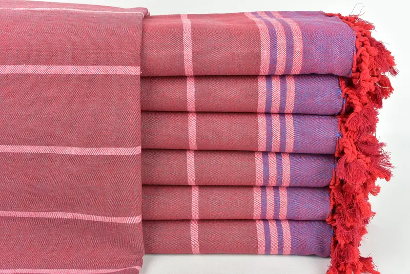 Travel towel, Monogram Turkish Bath Towel, Handmade Gift, 68x40 Cotton Striped Towel, Bachelor Bachelorette Party Favors, Bridal Shower Favors - 1