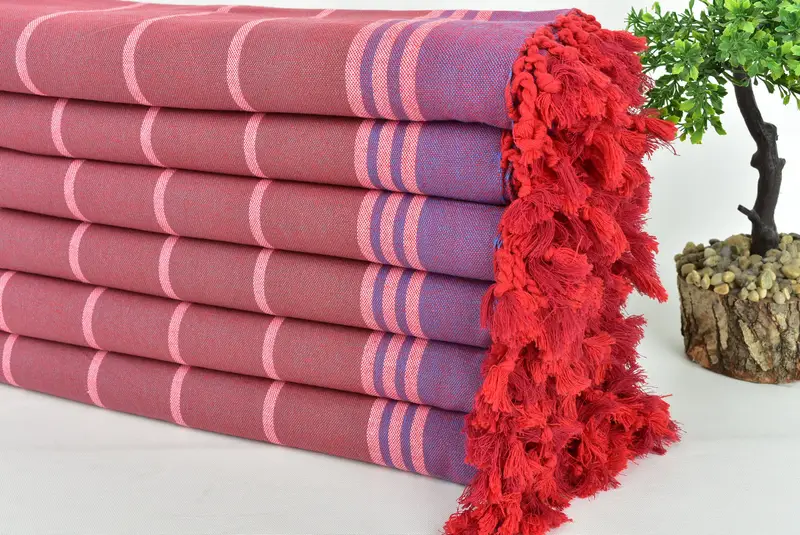 Travel towel, Monogram Turkish Bath Towel, Handmade Gift, 68x40 Cotton Striped Towel, Bachelor Bachelorette Party Favors, Bridal Shower Favors - 3