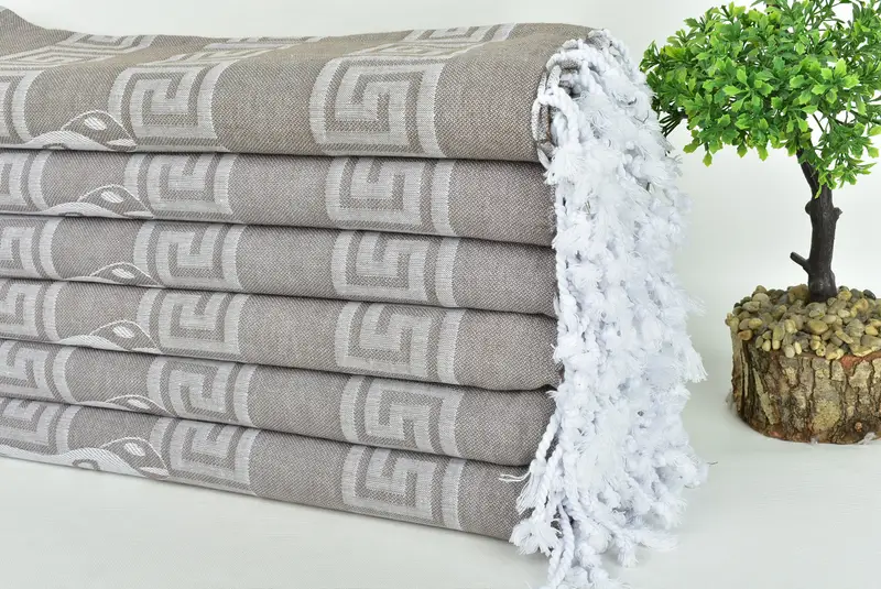 Welcome Wedding Gift, Best Friend Gift, Peshtemal Towel USA, 70x40 Cotton Patterned Towel, Guest Towel, Luxury towel, Bachelorette Party Gift - 5