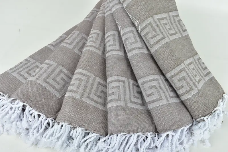 Welcome Wedding Gift, Best Friend Gift, Peshtemal Towel USA, 70x40 Cotton Patterned Towel, Guest Towel, Luxury towel, Bachelorette Party Gift - 6