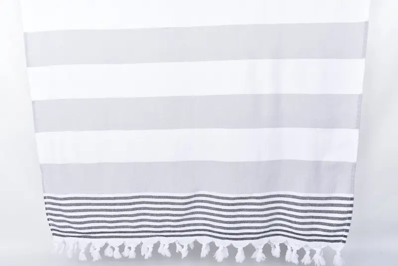 Travel Towel, Personalized Towel, Soft and absorbent Turkish towel, Handmade Gift, Handmade Gift, Bachelor Gifts, 68x36 Cotton Striped Terry Towel - 8