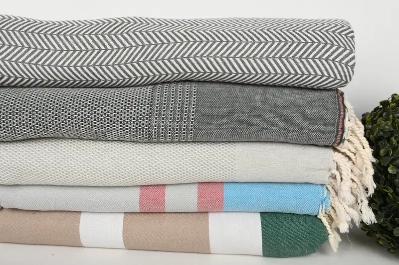 Monogram Blanket, 86x82 Cotton Set of 6 Towel, Wedding Gift Customized Blanket, Best Friend Christmas Gift, Throw Blanket, Personalized Blanket - 3