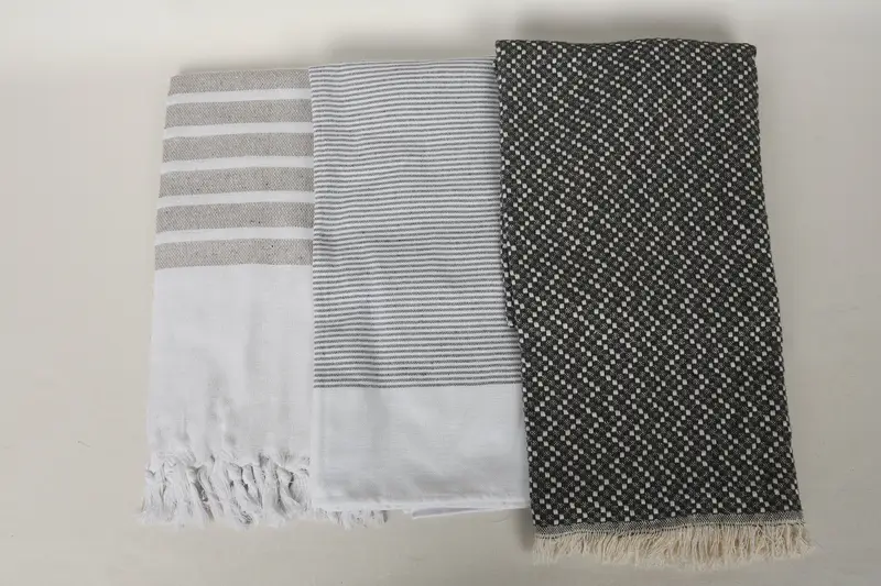 70x40 Cotton Set of 10 Towel, Lightweight Turkish towel for beach, Personalized Turkish Towel, Custom Wedding Gifts, Turkish towel, Memorial Gift - 8