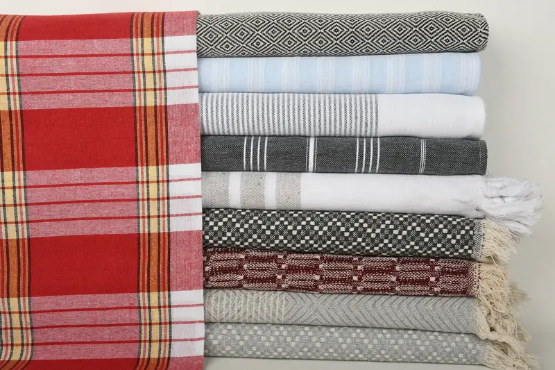 70x40 Cotton Set of 10 Towel, Lightweight Turkish towel for beach, Personalized Turkish Towel, Custom Wedding Gifts, Turkish towel, Memorial Gift - 1