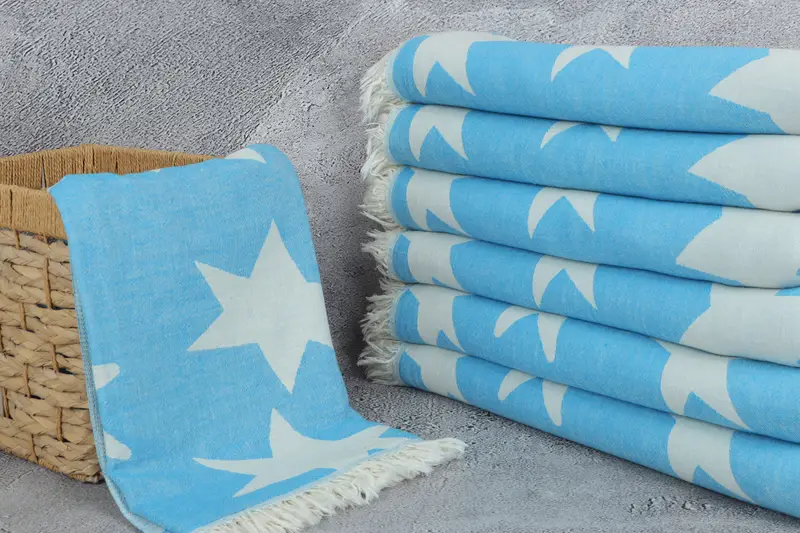 68x36 Baumwollstar -Designtuch, Monogrammhandtücher, personalisiertes Handtuchgeschenk, Strandtuch, türkisches Strandtuch, türkisches Handtuch, Beste Freund Geschenkideen - 4