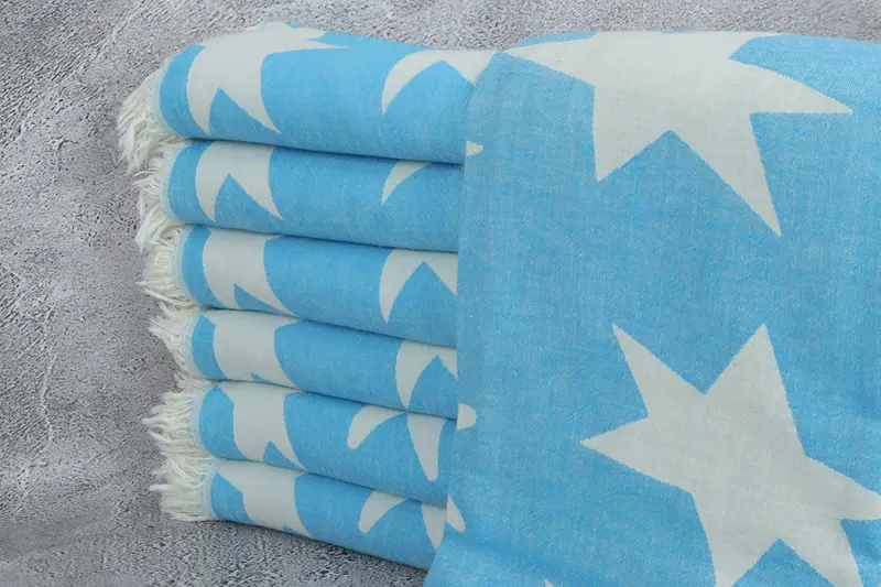 68x36 Baumwollstar -Designtuch, Monogrammhandtücher, personalisiertes Handtuchgeschenk, Strandtuch, türkisches Strandtuch, türkisches Handtuch, Beste Freund Geschenkideen - 2