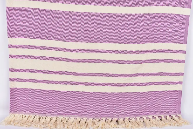Personalized Gifts, Bridesmaid Gifts, Wedding Anniversary Gift, 96x80 Cotton Herringbone Towel, Organic Throw, Wedding Gift, Wedding Favors - 8