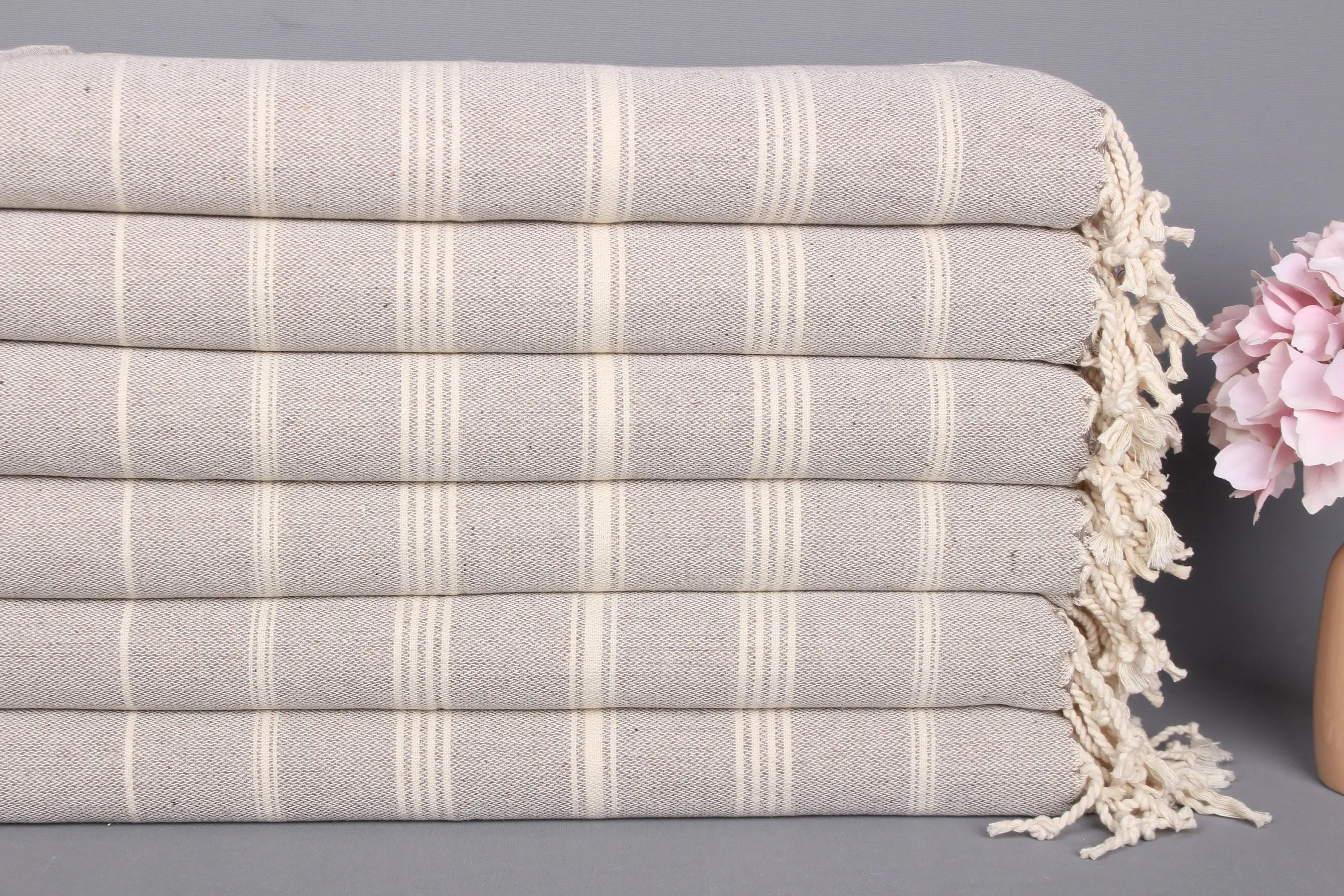 Personalized Dish Towel Brown Cotton, 24x38 Inches - 1
