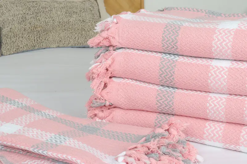 Engagement Gift, Custom Shower Curtain, Housewarming Gift, Best Wedding Gift, Organic Throw, Turkish Bedcover, Custom Wedding Gifts, Turkish Blanket - 3