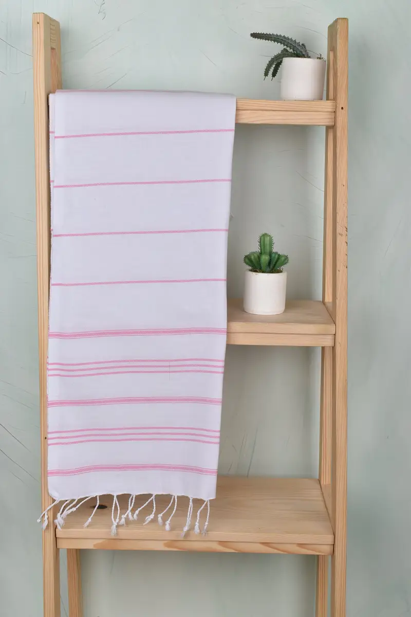 Boyfriend Gift, Monogrammed Hand Towel, Bachelorette Gifts, 40x24 Cotton Striped Towel, Turkish Towel Hand Towel, Gift For Him, Bathroom Towels - 8