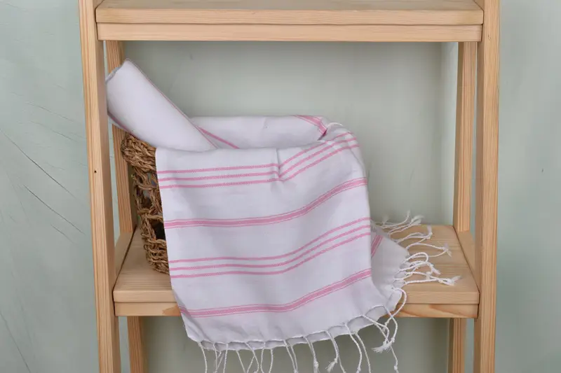 Boyfriend Gift, Monogrammed Hand Towel, Bachelorette Gifts, 40x24 Cotton Striped Towel, Turkish Towel Hand Towel, Gift For Him, Bathroom Towels - 4