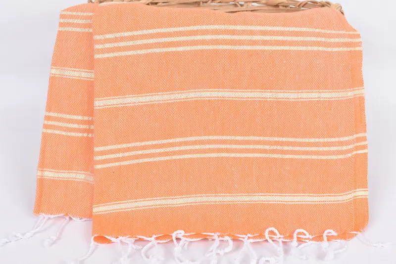 40x24 Cotton Striped Towel, Monogrammed Hand Towel, Turkish Hand Towel, Kitchen Towel, Best Friend Gift, House Warming Gift, Wedding Hand Made Gift - 5