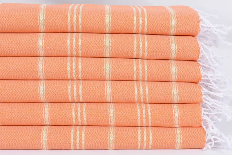 40x24 Cotton Striped Towel, Monogrammed Hand Towel, Turkish Hand Towel, Kitchen Towel, Best Friend Gift, House Warming Gift, Wedding Hand Made Gift - 3