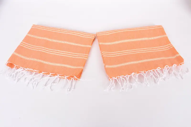 40x24 Cotton Striped Towel, Monogrammed Hand Towel, Turkish Hand Towel, Kitchen Towel, Best Friend Gift, House Warming Gift, Wedding Hand Made Gift - 6