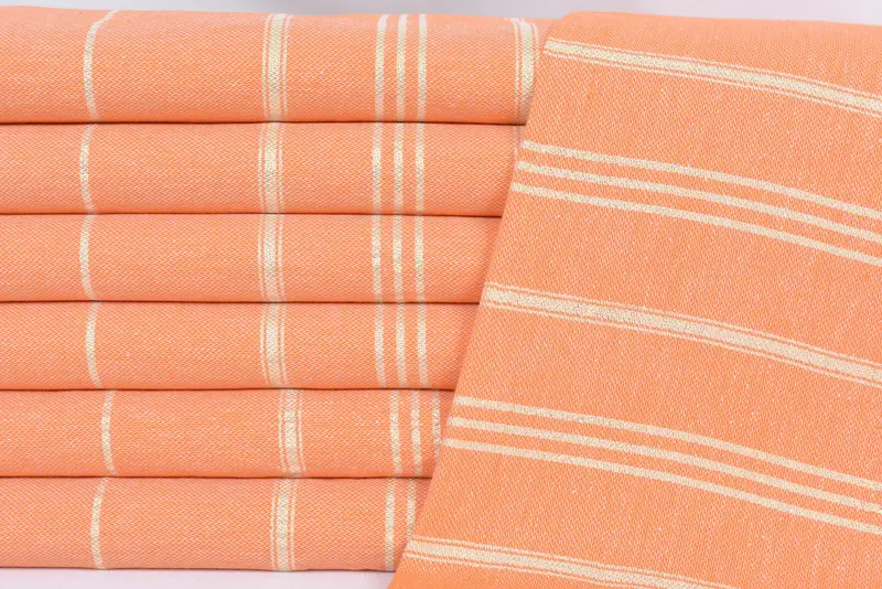 40x24 Cotton Striped Towel, Monogrammed Hand Towel, Turkish Hand Towel, Kitchen Towel, Best Friend Gift, House Warming Gift, Wedding Hand Made Gift - 2
