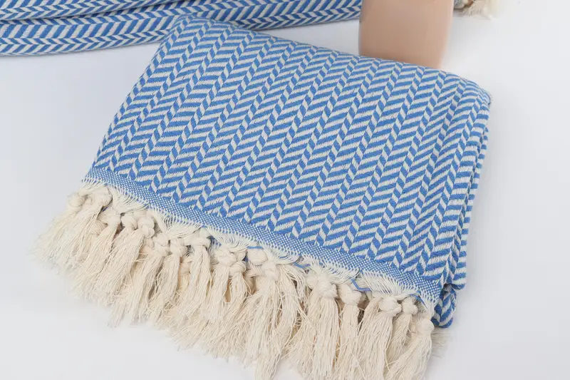 Christmas Favors, Bachelorette Party Favors, Spa Towel, Wedding Favors, 70x40 Cotton Chevron Towel, Decorative Towel, Bridesmaid Gift, Wedding Towel - 5