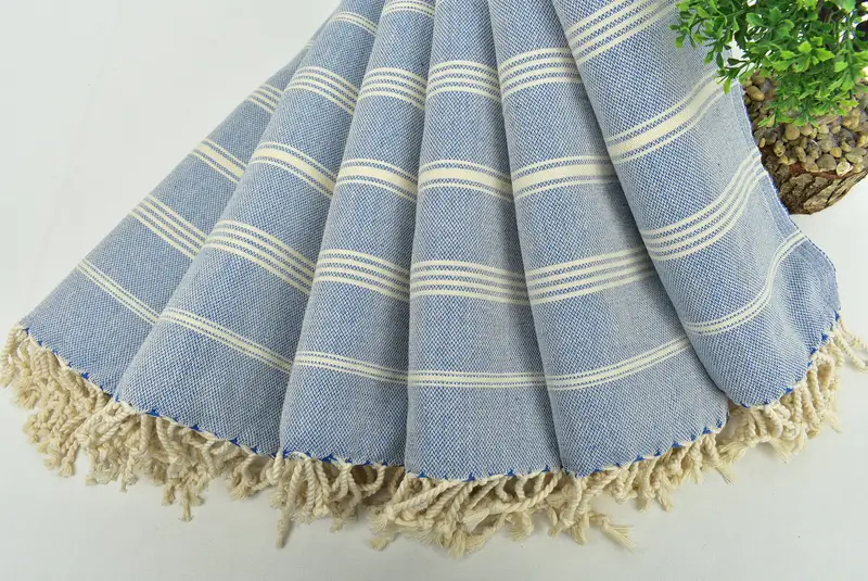Personalized Gifts, Personalized Hand Towel, Wedding Favors, Housewarming Gift, Wedding Gift Kitchen Towel, Custom Gifts, 38x24 Cotton Striped Towel - 4