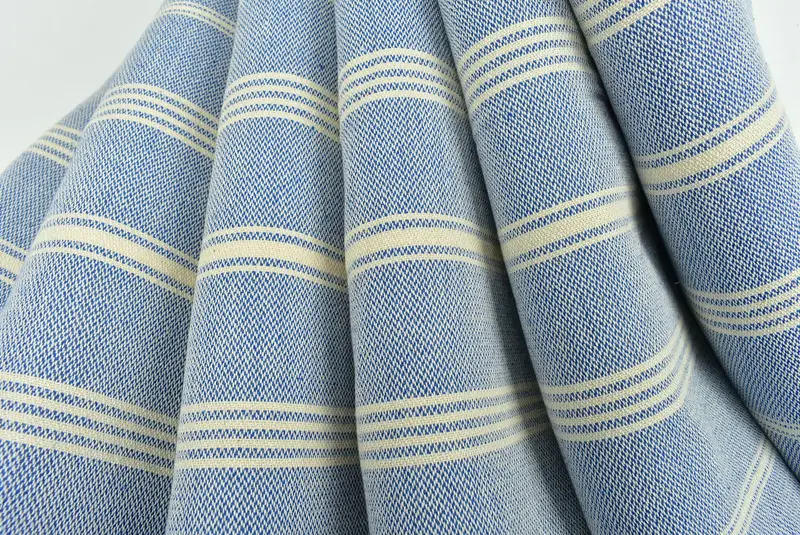 Personalized Gifts, Personalized Hand Towel, Wedding Favors, Housewarming Gift, Wedding Gift Kitchen Towel, Custom Gifts, 38x24 Cotton Striped Towel - 5