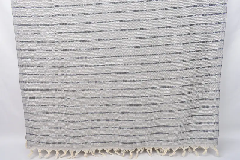 Thin towel, Handwoven organic Turkish towel for spa, Summer Towel, Housewarming Gift, 70x40 Cotton Striped Towel, Personalize Gift, Quick-dry towel - 8